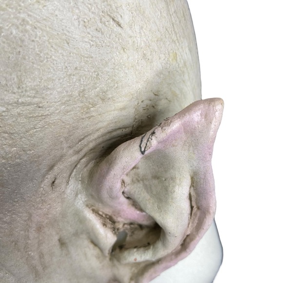 Vintage Nosferatu Vampire Latex Halloween Costume Mask Adult Scary Bloody Rare - Picture 9 of 12